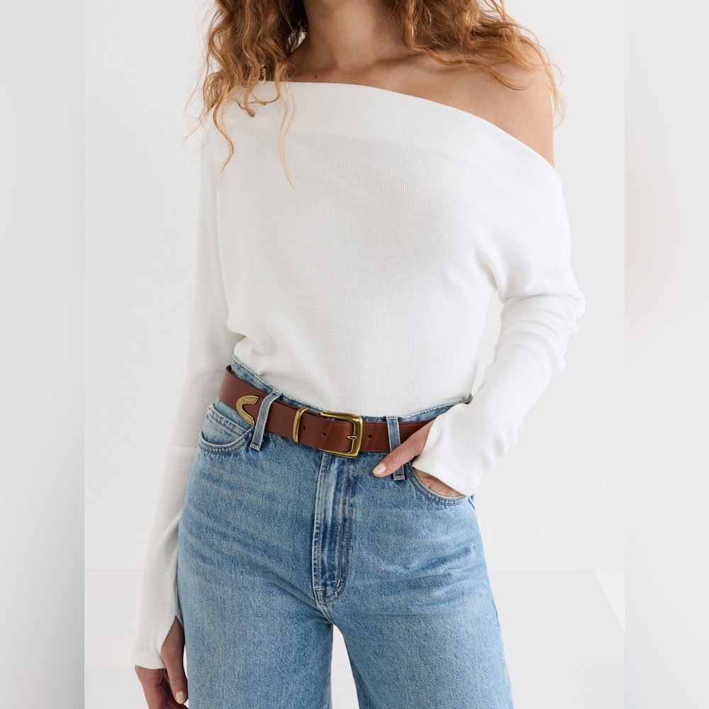 Free People White Fuji Thermal